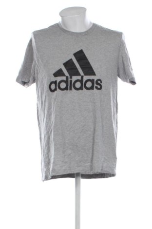 Herren Shirt Adidas, Größe XL, Farbe Grau, Preis 19,99 €