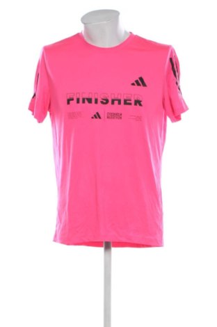 Tricou de bărbați Adidas, Mărime M, Culoare Roz, Preț 92,99 Lei