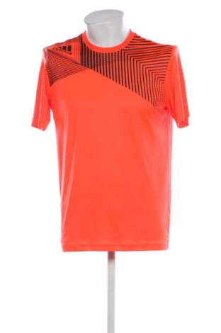 Ανδρικό t-shirt Adidas, Μέγεθος M, Χρώμα Πορτοκαλί, Τιμή 17,99 €