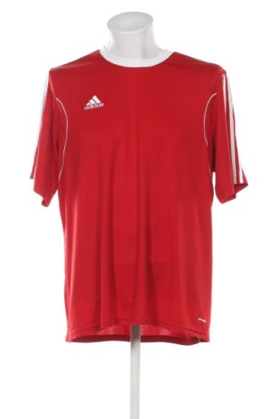 Herren T-Shirt Adidas, Größe XXL, Farbe Rot, Preis € 18,99