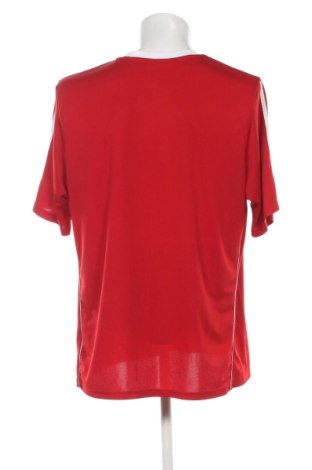 Herren T-Shirt Adidas, Größe XXL, Farbe Rot, Preis € 18,99