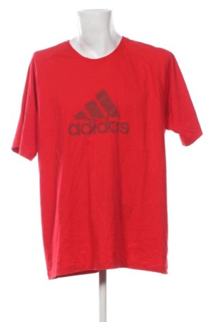 Pánské tričko  Adidas, Velikost XXL, Barva Červená, Cena  469,00 Kč