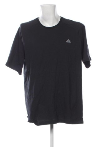 Ανδρικό t-shirt Adidas, Μέγεθος XXL, Χρώμα Μαύρο, Τιμή 18,99 €