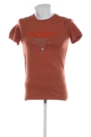 Tricou de bărbați Aeronautica Militare, Mărime S, Culoare Maro, Preț 109,25 Lei