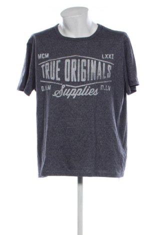 Tricou de bărbați Angelo Litrico, Mărime XXL, Culoare Albastru, Preț 49,99 Lei