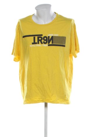 Ανδρικό t-shirt Angelo Litrico, Μέγεθος 3XL, Χρώμα Κίτρινο, Τιμή 11,99 €
