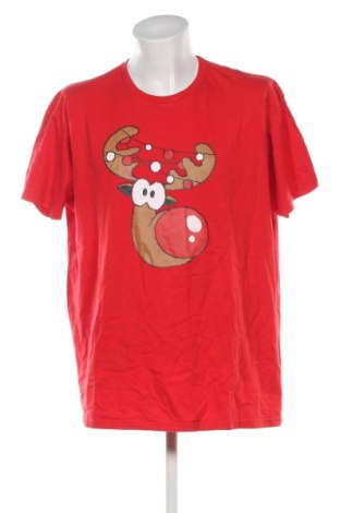 Męski T-shirt B&C Collection, Rozmiar 5XL, Kolor Czerwony, Cena 51,99 zł