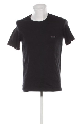 Męski T-shirt BOSS, Rozmiar L, Kolor Czarny, Cena 166,99 zł