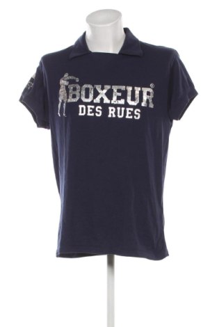Ανδρικό t-shirt Boxeur Des Rues, Μέγεθος XXL, Χρώμα Μπλέ, Τιμή 11,99 €
