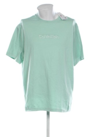 Pánské tričko  Calvin Klein, Velikost XXL, Barva Zelená, Cena  1 529,00 Kč, #135848991
