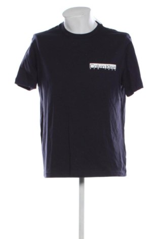 Męski T-shirt Calvin Klein, Rozmiar XL, Kolor Niebieski, Cena 169,99 zł