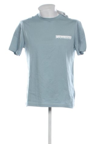 Ανδρικό t-shirt Calvin Klein, Μέγεθος L, Χρώμα Μπλέ, Τιμή 38,99 €