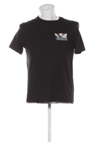 Męski T-shirt Calvin Klein, Rozmiar L, Kolor Czarny, Cena 220,99 zł