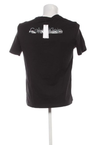 Męski T-shirt Calvin Klein, Rozmiar L, Kolor Czarny, Cena 220,99 zł