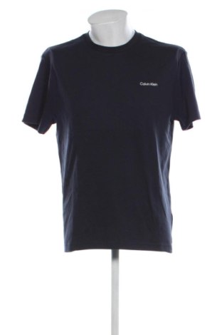Męski T-shirt Calvin Klein, Rozmiar XL, Kolor Niebieski, Cena 126,99 zł