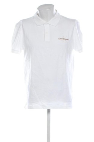 Męski T-shirt Calvin Klein Jeans, Rozmiar XL, Kolor Biały, Cena 359,99 zł