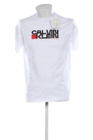 Pánske tričko  Calvin Klein Jeans, Veľkosť M, Farba Biela, Cena  40,95 €
