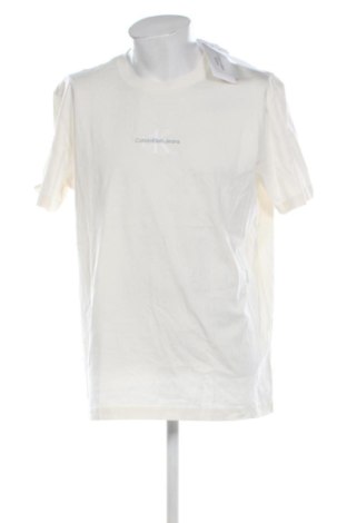 Pánské tričko  Calvin Klein Jeans, Velikost XL, Barva Bílá, Cena  1 029,00 Kč