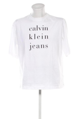 Pánske tričko  Calvin Klein Jeans, Veľkosť L, Farba Biela, Cena  40,95 €