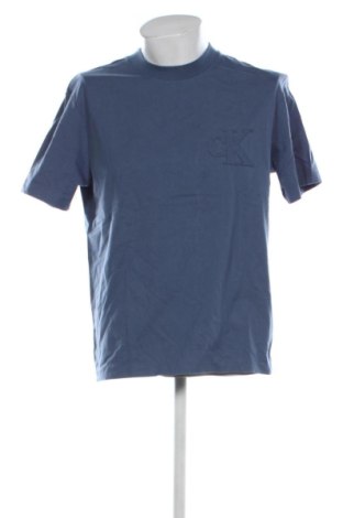 Herren Shirt Calvin Klein Jeans, Größe M, Farbe Blau, Preis 51,99 €