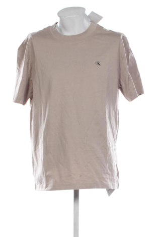 Herren Shirt Calvin Klein Jeans, Größe XL, Farbe Beige, Preis 107,99 €