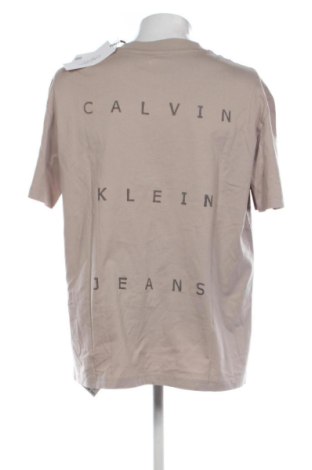Herren Shirt Calvin Klein Jeans, Größe XL, Farbe Beige, Preis 107,99 €