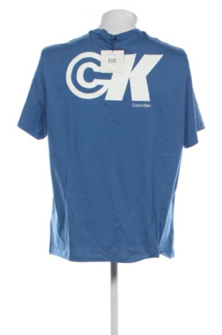 Pánské tričko  Calvin Klein Jeans, Velikost L, Barva Modrá, Cena  1 299,00 Kč