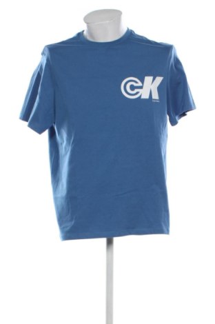 Męski T-shirt Calvin Klein Jeans, Rozmiar M, Kolor Niebieski, Cena 149,99 zł