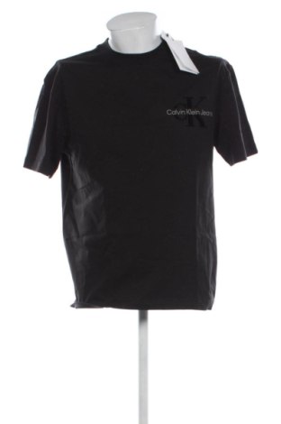 Męski T-shirt Calvin Klein Jeans, Rozmiar S, Kolor Czarny, Cena 154,99 zł