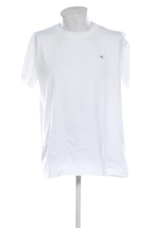 Herren Shirt Calvin Klein Jeans, Größe XL, Farbe Weiß, Preis 51,99 €