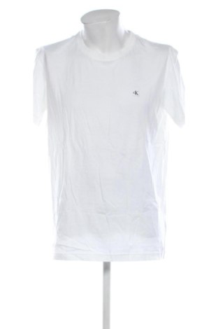Мъжка тениска Calvin Klein Jeans, Размер XL, Цвят Бял, Цена 21,47 €