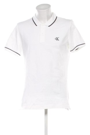 Мъжка тениска Calvin Klein Jeans, Размер XXL, Цвят Бял, Цена 21,98 €, #135864918