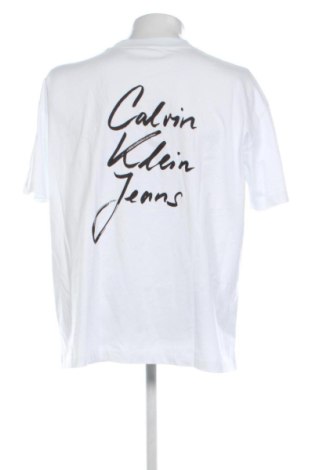 Herren T-Shirt Calvin Klein Jeans, Größe XL, Farbe Weiß, Preis € 51,99