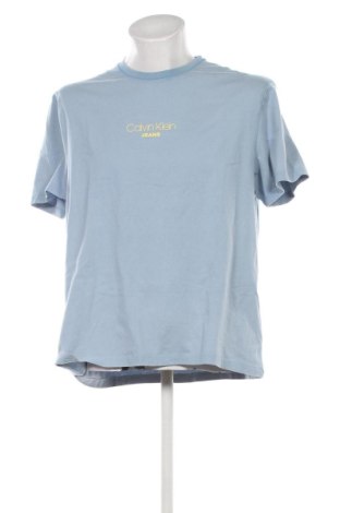 Férfi póló Calvin Klein Jeans, Méret L, Szín Kék, Ár 21 029 Ft