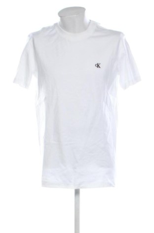 Мъжка тениска Calvin Klein Jeans, Размер XL, Цвят Бял, Цена 35,27 €
