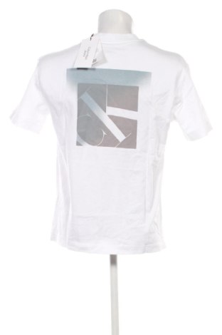 Мъжка тениска Calvin Klein Jeans, Размер S, Цвят Бял, Цена 39,88 €