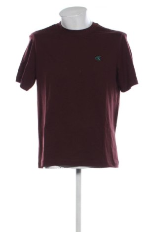 Pánské tričko  Calvin Klein Jeans, Velikost M, Barva Červená, Cena  1 169,00 Kč