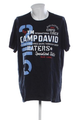 Tricou de bărbați Camp David, Mărime 3XL, Culoare Albastru, Preț 85,99 Lei