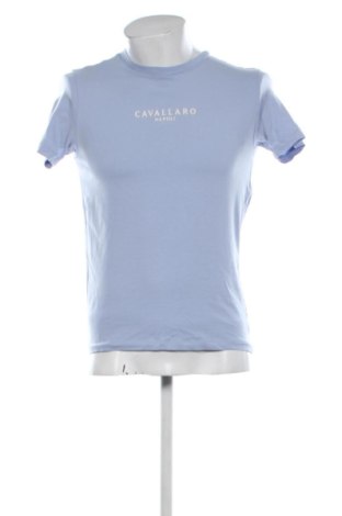 Męski T-shirt Cavallaro Napoli, Rozmiar M, Kolor Niebieski, Cena 75,02 zł