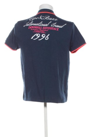 Tricou de bărbați Cipo & Baxx, Mărime L, Culoare Albastru, Preț 63,99 Lei