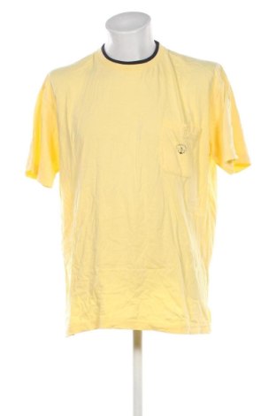 Męski T-shirt Claudio Campione, Rozmiar XL, Kolor Żółty, Cena 42,99 zł