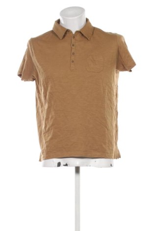 Męski T-shirt Cotton&silk, Rozmiar L, Kolor Brązowy, Cena 41,99 zł