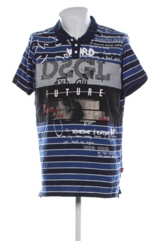 Herren Shirt Desigual, Größe XXL, Farbe Mehrfarbig, Preis 17,99 €