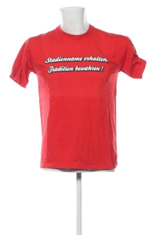 Tricou de bărbați Fruit Of The Loom, Mărime M, Culoare Roșu, Preț 52,13 Lei