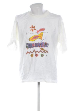 Ανδρικό t-shirt GREEN COTTON, Μέγεθος XL, Χρώμα Λευκό, Τιμή 11,99 €