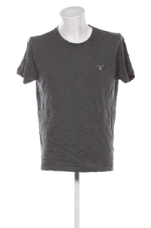 Ανδρικό t-shirt Gant, Μέγεθος L, Χρώμα Γκρί, Τιμή 22,99 €