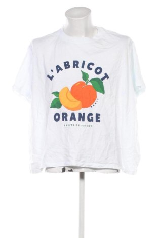 Pánské tričko  H&M, Velikost 4XL, Barva Bílá, Cena  239,00 Kč