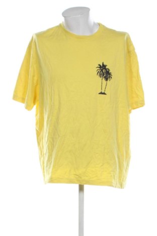 Męski T-shirt H&M, Rozmiar XXL, Kolor Żółty, Cena 27,99 zł