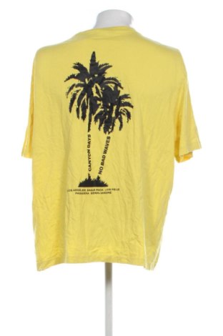 Męski T-shirt H&M, Rozmiar XXL, Kolor Żółty, Cena 27,99 zł