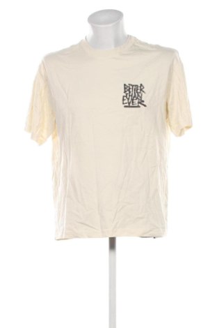 Ανδρικό t-shirt H&M, Μέγεθος M, Χρώμα Εκρού, Τιμή 11,99 €